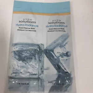 Avon Solutions Hydra-Radiance Moisturizing Night Cream 2- Travel Size - Picture 1 of 2