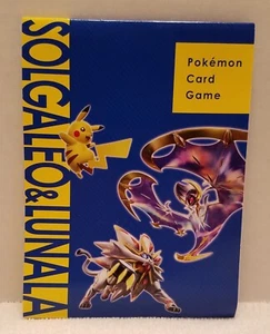 Pokemon Card Game Notebook featuring Solgaleo & Lunala - Picture 1 of 4
