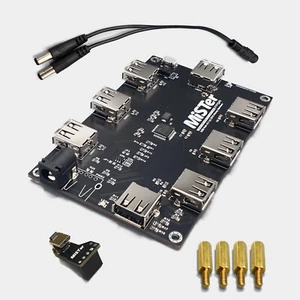 Hub USB MiSTer FPGA v2.1 y placa puente, cable divisor, separadores para DE10 Nano - Imagen 1 de 4