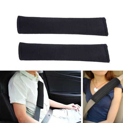 Adjustable Car Safety Belt Cover Seat Belt Shoulder Strap Covers Protector Pad - Image 1 of 4