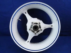 05 Suzuki GSXR 1000 Rear Wheel BENT GSX R1000 #239 Rim Hub Hoop - Picture 1 of 5