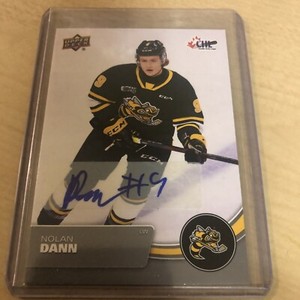 2021-22 Upper Deck CHL Auto Autograph #67 Nolan Dann