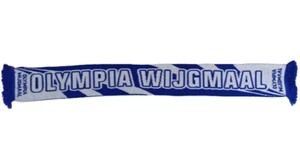 SCIARPA KOS OLYMPIA WIJGMAAL CALCIO FOOTOBALL BELGIO SCARF S3402 - Foto 1 di 1