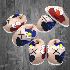 Zapatillas de felpa unisex de gran tamaño inspiradas en zapatillas talla única para la mayoría (4-10 adultos) - Imagen 1 de 1