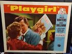 Lobby Card 1954 PLAYGIRL Colleen Miller sees herself cover of Glitter Magazine