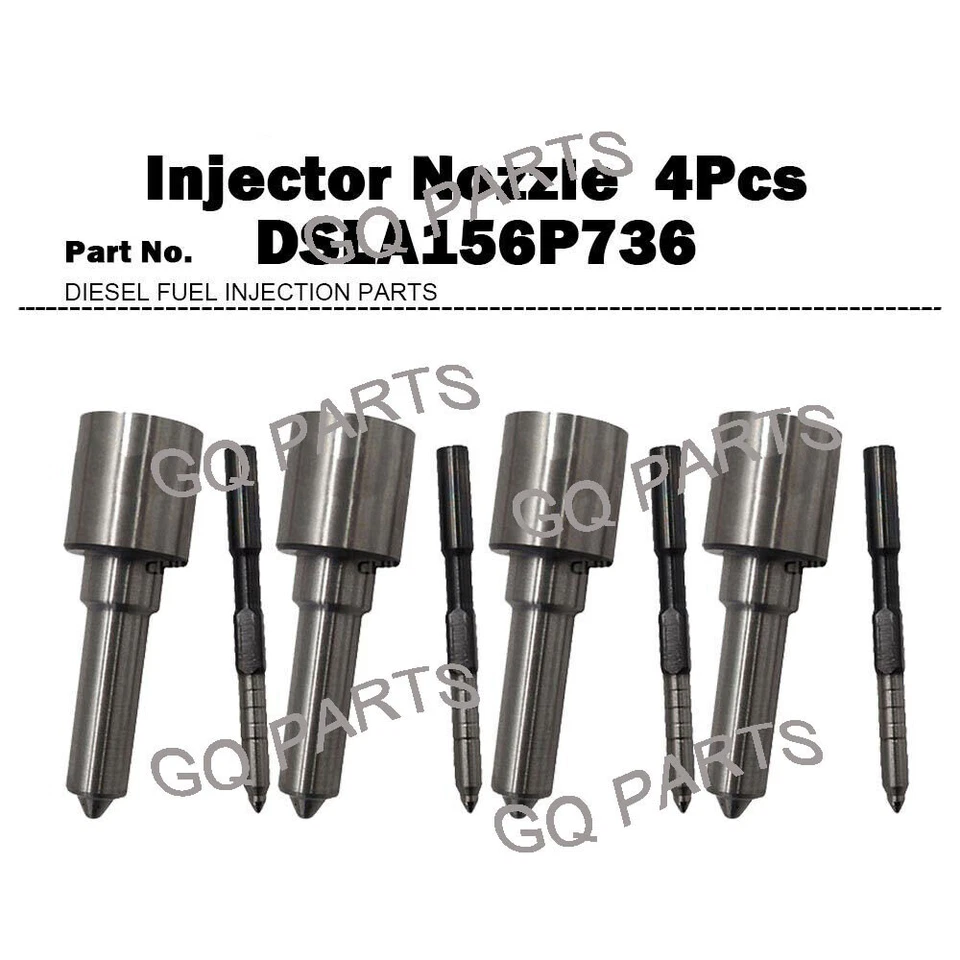 DSLA156P736 4x Injector Nozzle for Mercedes Benz C220 E200 E220 CDI A6110700687 - Изображение 1 из 1