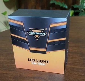 AUXBEAM Q20 SERIE H7 90W LED-Scheinwerferset Fern-/Abblendlicht Birnen 6500K Power Canbus - Bild 1 von 3