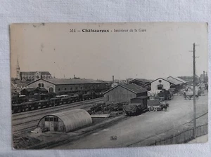 CHATEAUROUX INTERIEUR DE LA GARE R4107 CPA - Picture 1 of 1