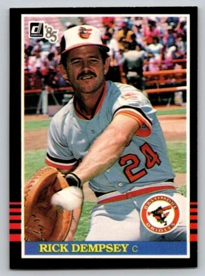 1985 Donruss - #332 Rick Dempsey - Image 1 of 2