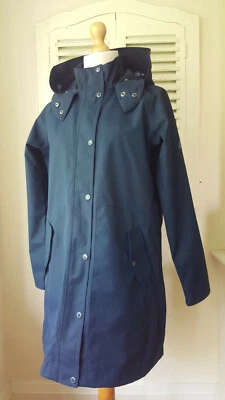 BNWT Barbour Women's Navy Mainlander Waterproof Jacket (UK 14) RRP £219 - Image 1 of 4