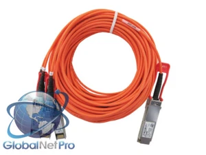 ORIGINAL CISCO QSFP-4X10G-AOC10M - 40G AOC QSFP auf 4SFP Breakout 10M - LEBENSZEIT MIT - Bild 1 von 1