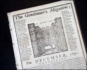 W.A. MOZART (Composer): 1791 English newspaper obituary - Picture 1 of 6