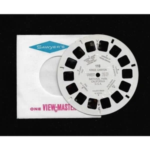 Kings Canyon National Park, California USA - Sawyers View-Master Reel 118 - 3D - Picture 1 of 2