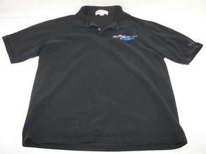 Polo negro manga corta Suzuki DR-Z para hombre #C140 - Imagen 1 de 5