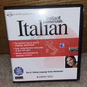 Windows 95 : Instant Immersion Italian-Audio VideoGames Learn Italian CD’s - Picture 1 of 6