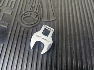 Llave de pie de gallina de extremo abierto #bc897 herramientas a presión de 3/8"" unidad 9/16"" FCO18A - Imagen 1 de 14