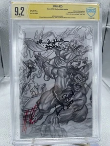 X-Men #25;1:100 Variant; signed by ALEX ROSS, GEORGE BUZA & ALISON SEALY-SMITH - Picture 1 of 3