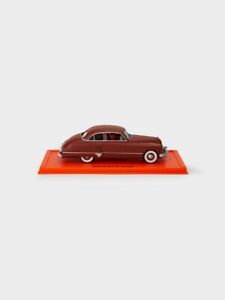 HERGE TINTIN Buick Roadmaster #5 Red Car Figure 1/43 Authentic Goods