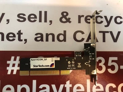 StarTech 3-Port PCI FireWire Adapter PCI1394_2LP - Image 1 of 4