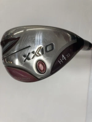 2022 Ladies Dunlop XXIO 12 Bordeaux H4 22deg L-flex UT Utility Hybrid Golf B309 - Image 1 of 4
