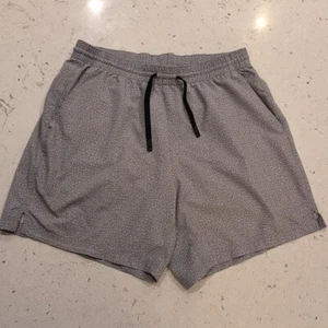 BEARBOTTOM Shorts Mens Medium Gray Elastic Stretch 5.5” Inseam Zip Pocket - Picture 1 of 11