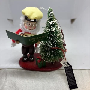 Vintage Kurt Adler Hersheys Christmas Caroler Collector Christmas Figurine 4.5" - Picture 1 of 7