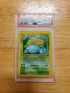 Pokemon PSA 8 NM-MINT 2002 Venusaur Legendary Collection Holo Karte - Bild 1 von 2