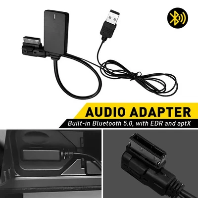 AUXITO 1PCS Bluetooth Adapter Aux Cable For Audi With 2G AMI MMI Jack A4 A5 A6 A8 Q7