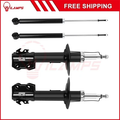 Set of 4 Front & Rear Shocks Strut Fits 2012-2015 Toyota Prius C 2006-2015 Yaris - Image 1 of 4