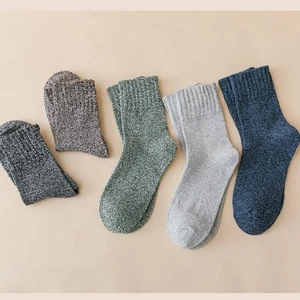 Thickened Warm Socks Men's Cashmere Winter Socks Mid Length Socks hot' - Foto 1 di 21