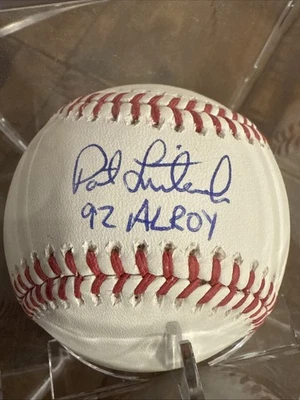 Cerveceros de béisbol firmados por Pat Listach Foto 1 de 2