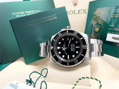 ROLEX SEA-DWELLER DEEPSEA 136660 ЧЕРНЫЙ ЦИФЕРБЛАТ ПОЛНЫЙ КОМПЛЕКТ 2024 ОЧЕНЬ ХОРОШИЙ 44 ММ - Изображение 1 из 4