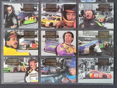 1994 Finish Line Gold Complete (100) Racing Card Set - Image 1 of 4