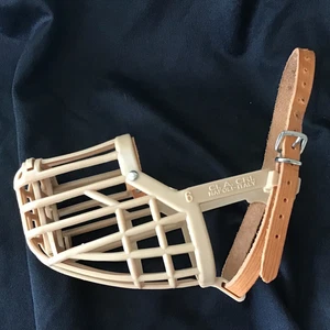 Italienischer Korb Hundemaulkorb Größe 6 Made in Italy - Bild 1 von 5
