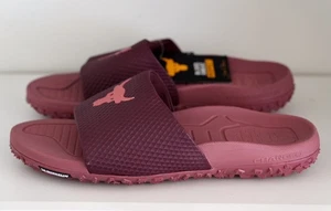 Under Armour Project The Rock SL 2.0 Dark Maroon Sandal Slides Mens US 11 EU 45 - Picture 1 of 5