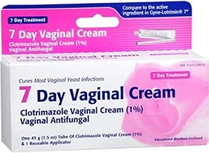 7 Day Vaginal Antifungal Cream With Applicator 1.5oz - Picture 1 of 2