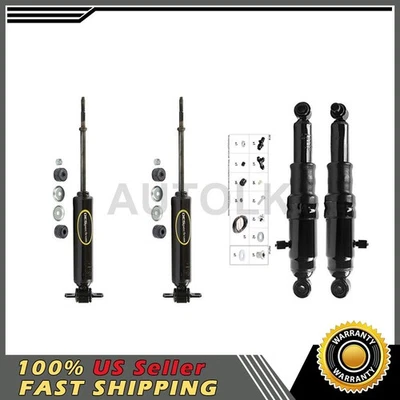 4 Front Rear Shocks For Chevrolet Corvette 7.4L 1982 1977 1976 1975 1974 1973 - Image 1 of 4