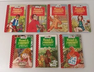 Ladybird Read It Yourself Book Lot Early Learning Books x 7 Home Schooling - Picture 1 of 14