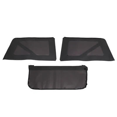 Jeep Wrangler 2011-2017 2 puertas 2 puertas negro techo blando kit ventana nuevo genuino Mopar Foto 1 de 3