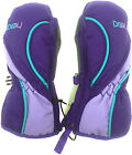 HEAD Jr Sweet Purple Vistula Blue Girls Insulated Ski Mittens Winter Gloves NWT
