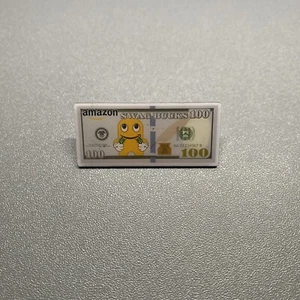 Amazon Employee Peccy Pin Swag Bucks $100 Hundred Money Cash Worker Collectible - Picture 1 of 6