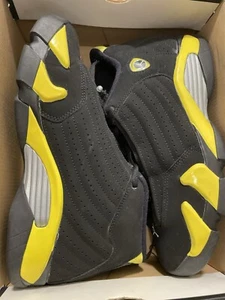 Jordan 14 Retro BG “Thunder” / Size 5.5Y (7W) / Preowned OG BOX - Picture 1 of 2