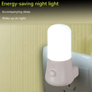 Mini LED Night Light US Plug Wall Lamp for Hallway Stairs 110V/220V 3000K 6500K - Picture 1 of 4