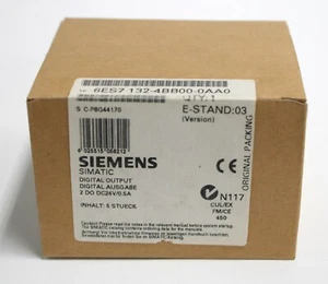 SEALED Siemens 6ES7 132-4BB00-0AA0 SIMATIC S7 S C-P8G44170 Digital Combination - Picture 1 of 3