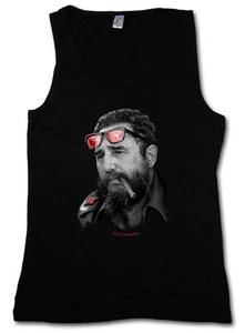 EL CABALLO TANK TOP T-SHIRT Cuba Kuba Guerilla RAF Che Guevara Demo Fidel Castro - Picture 1 of 2