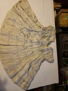 Rare 1930s Silk Taffeta Tagged Shirley Temple Nannette Toddler Dress - Picture 1 of 17