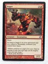 MTG 1x Anger Duel Decks: Venser vs Koth Legacy Magic the Gathering Card x1 NM