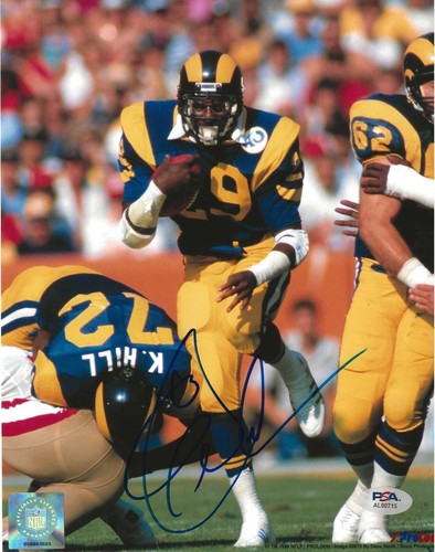 Eric Dickerson Los Angeles Rams Signed 8x10 Photo PSA | eBay