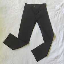 HELMUT LANG WOMENS PONTE STRETCH JEAN BLACK SIZE 6 #F10HW209