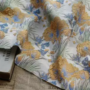 Tessuto jacquard tessuto floreale Azra - Foto 1 di 7